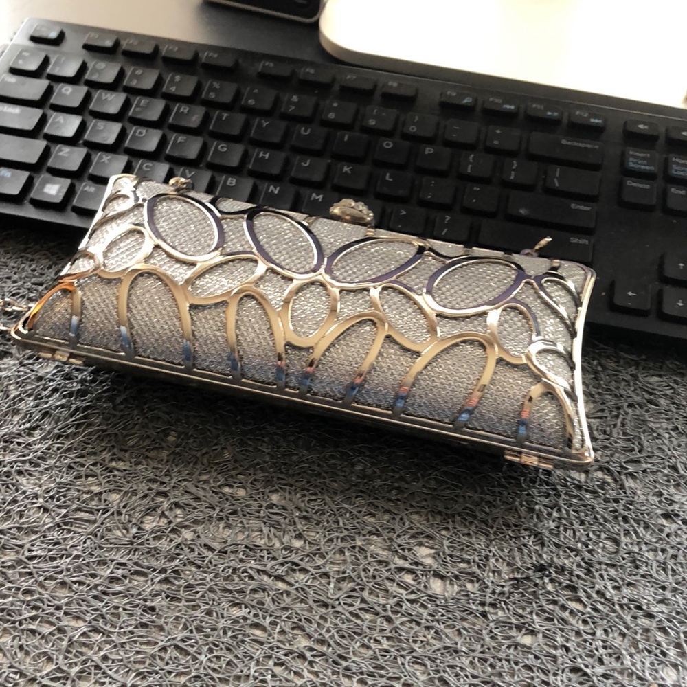 Silver Clutch